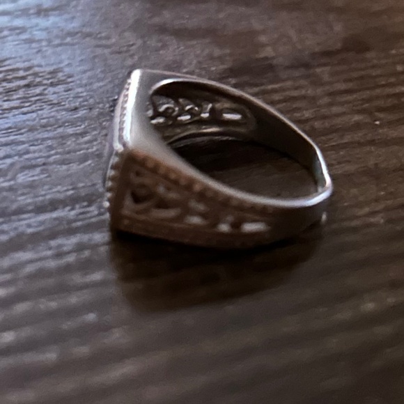 Vintage ONYX ring - Picture 2 of 2